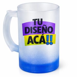 Chopp Vidrio Esmerilado